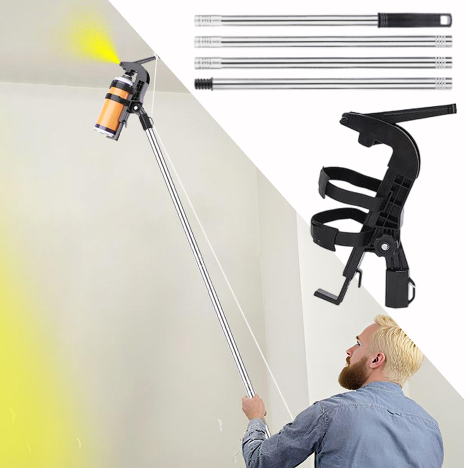 Spray can extension rod adapte - Fishing Rod Telescopic review and price