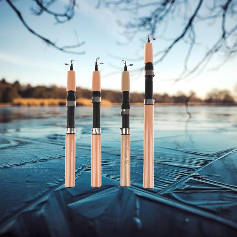 [LA]1Pc Ultralight Winter Ice  - Fishing Rod Spinning review and price