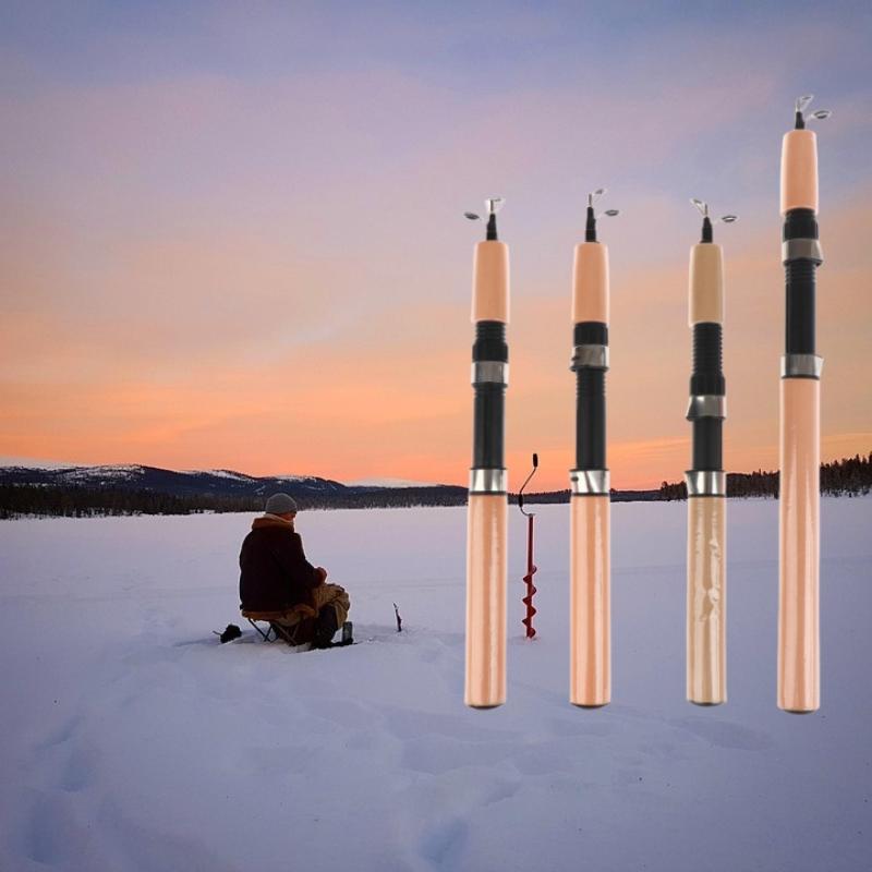 [LA]1Pc Ultralight Winter Ice  - Fishing Rod Spinning review and price