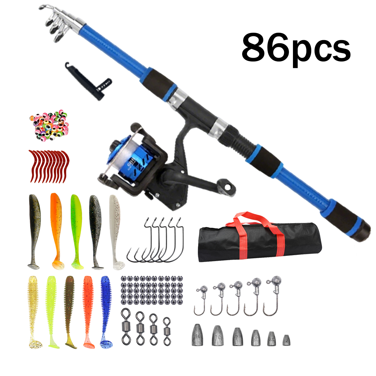 91/86Pcs Beginner Fishing Comb - Fishing Rod Surf review and price